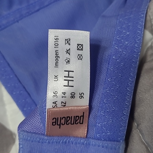 Periwinkle Panache bra 36 HH - Picture 2 of 3